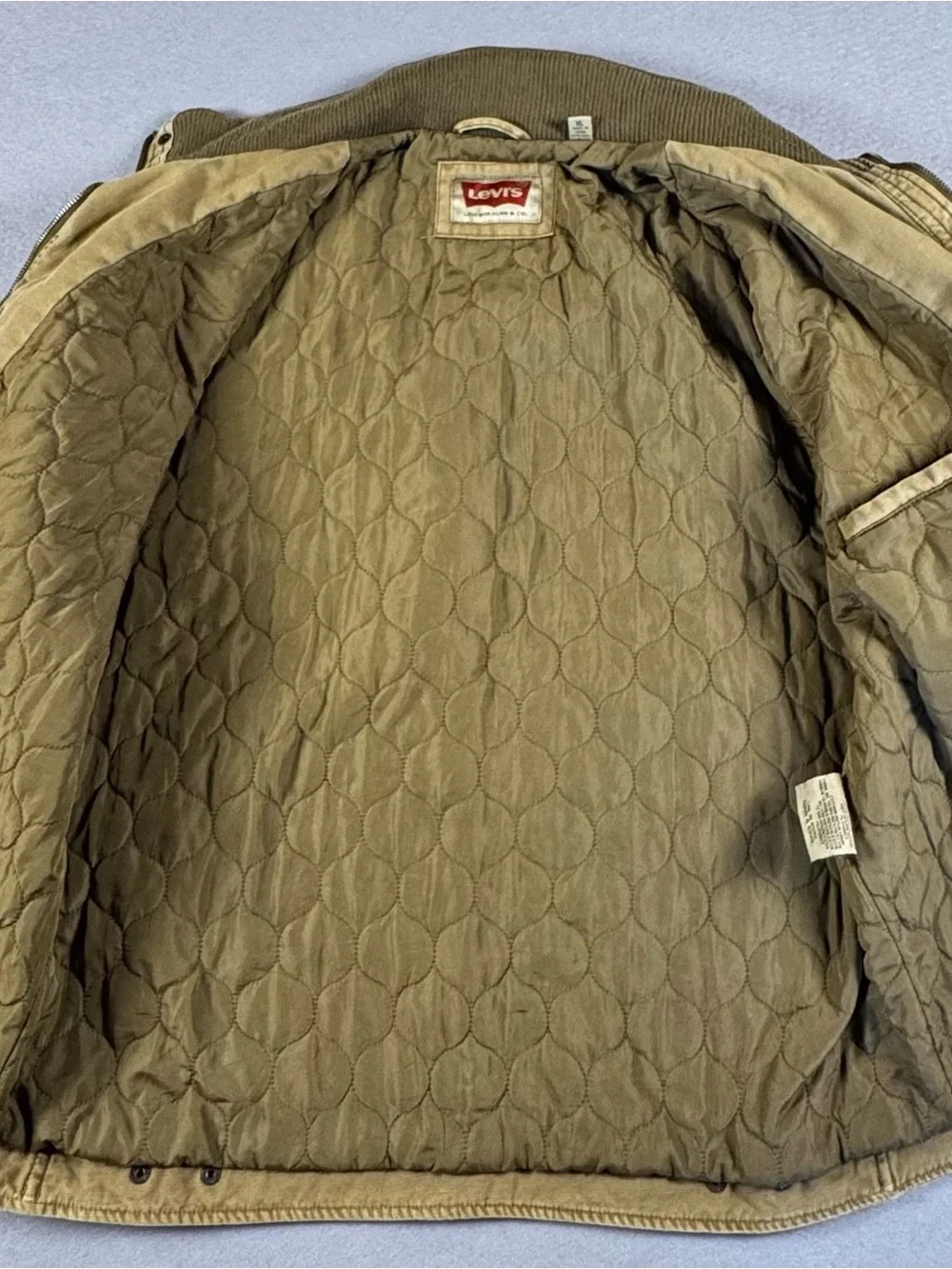 Levi's Khaki Utility / Field Jacket XL